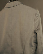 “BURBERRY LONDON” 2000’s Tailored light grey pants suit