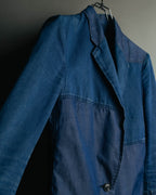 "Acne Studios" 2010's Patchwork cotton blazer