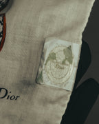 "Christian Dior" 80's Classic printed scarf