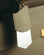 "BALENCIAGA" 2010's Structured leather top handle bag