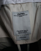 “visvim” 2014 AW Nep tweed cinch back trousers