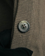 "Maison Martin Margiela" 13SS  Elbow patch v neck knit cardigan