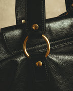 "–SPECIAL– Yves Saint Laurent" 00's-10's Soft leather 2-way handbag
