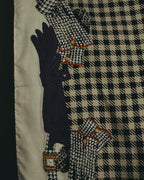 "Christian Dior" 80's Classic printed scarf
