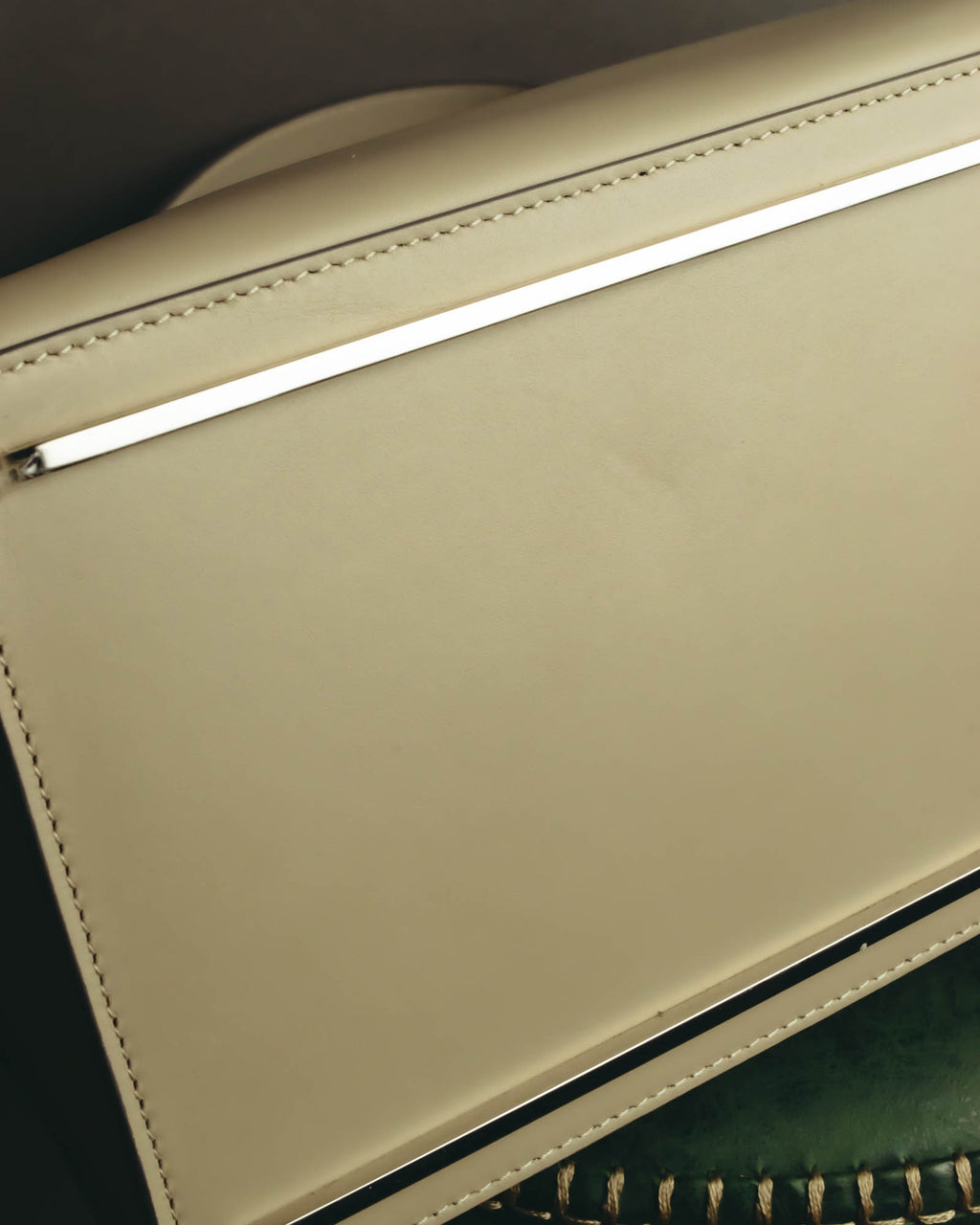 "BALENCIAGA" 2010's Structured leather top handle bag