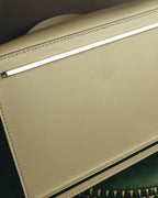 "BALENCIAGA" 2010's Structured leather top handle bag