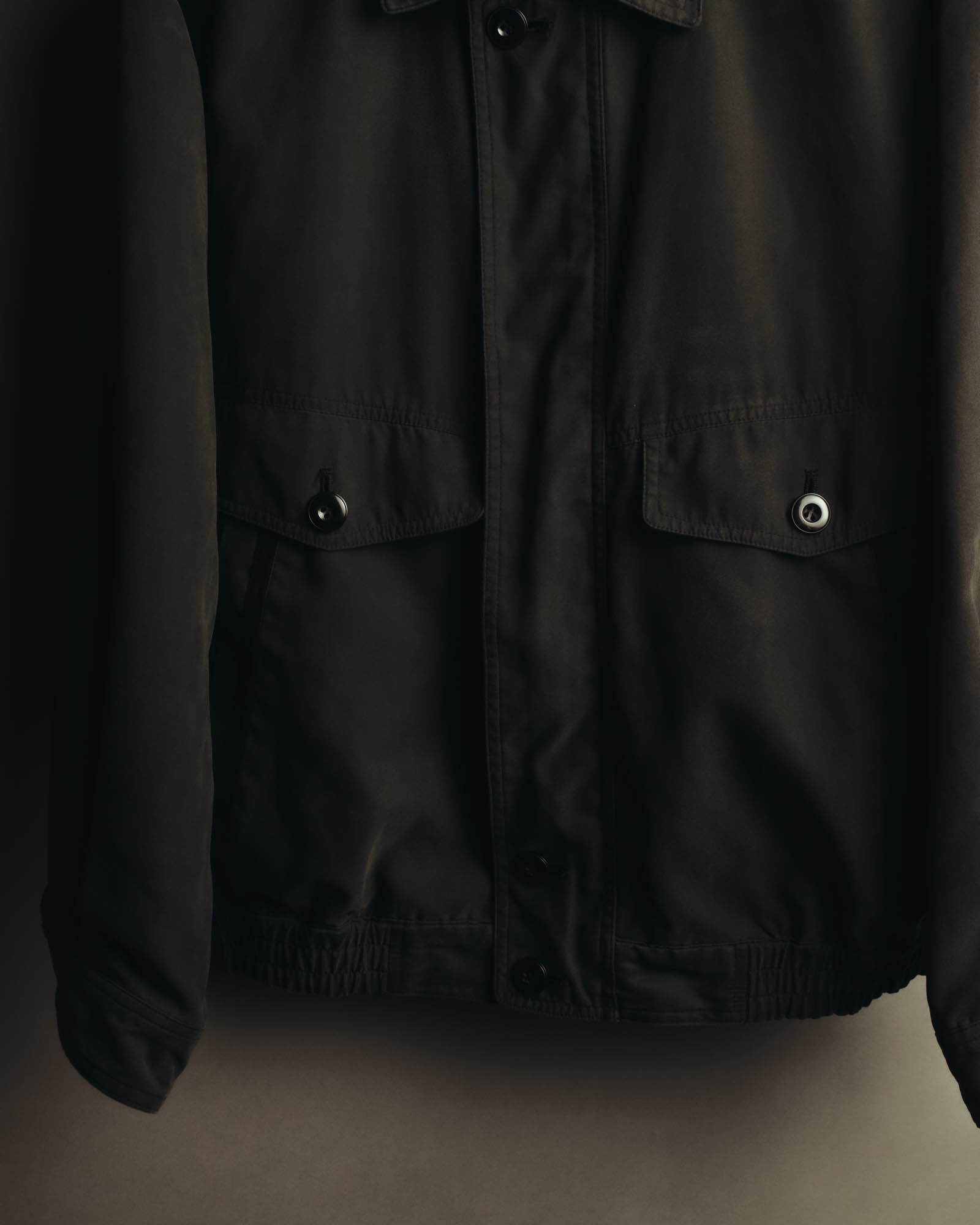 "GIANNI VALENTINO" 90's-00's Check lined zip-up blouson