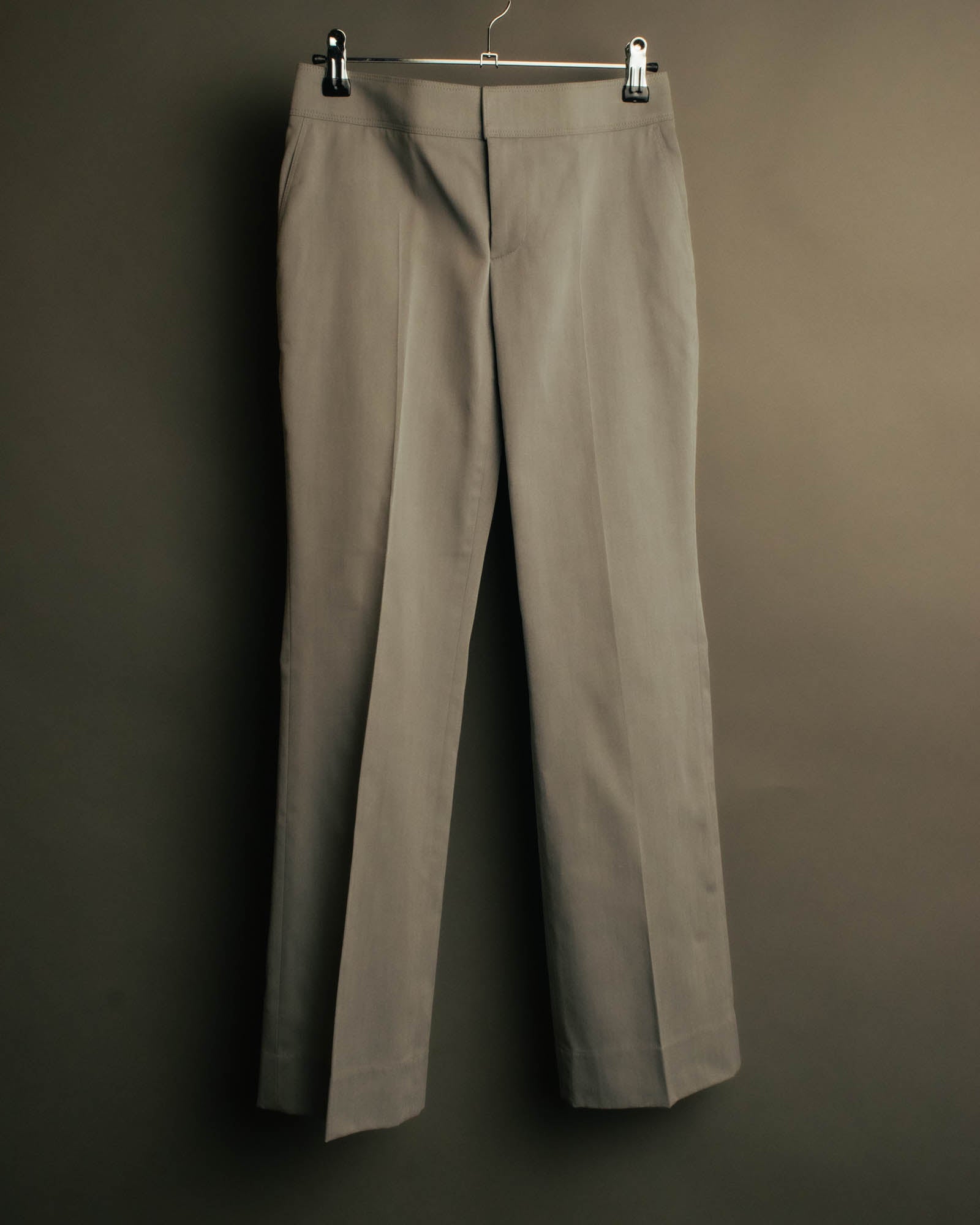 “BURBERRY LONDON” 2000’s Tailored light grey pants suit
