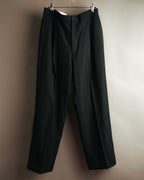-SPECIAL- “FENDI” 90’s-00’s Peak lapel wool tuxedo tailored setup