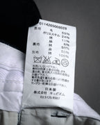 “visvim” 2014 AW Nep tweed cinch back trousers