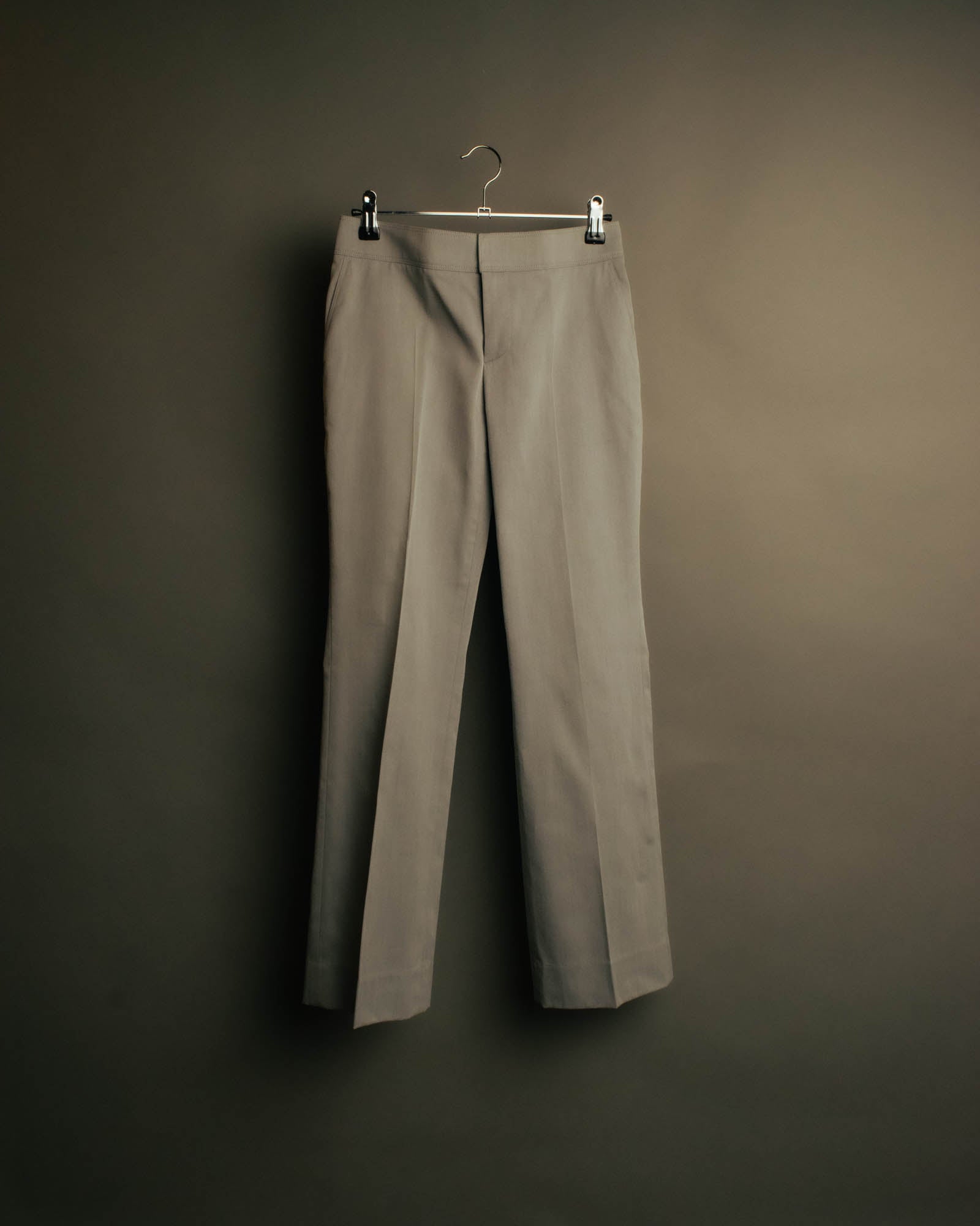 “BURBERRY LONDON” 2000’s Tailored light grey pants suit