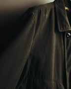 "GIANNI VALENTINO" 90's-00's Check lined zip-up blouson