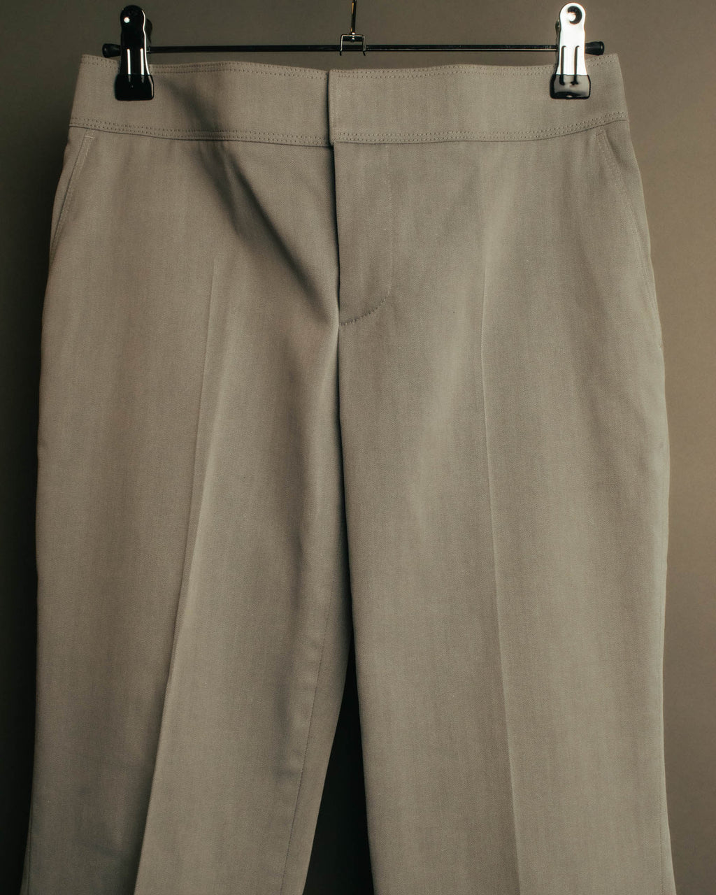 “BURBERRY LONDON” 2000’s Tailored light grey pants suit