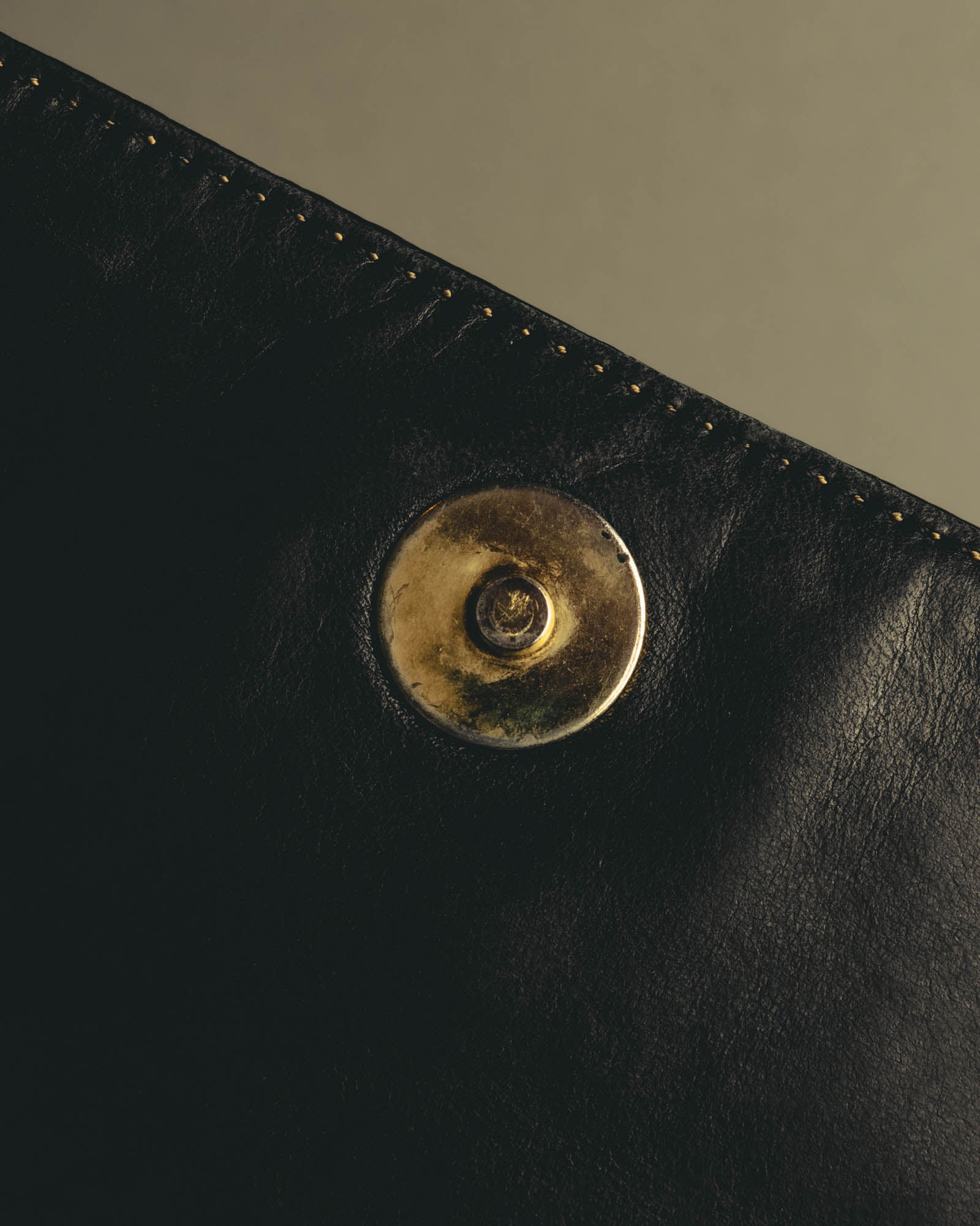 "LOEWE" 1990s to early 2000 ostrich leather shoulder bag