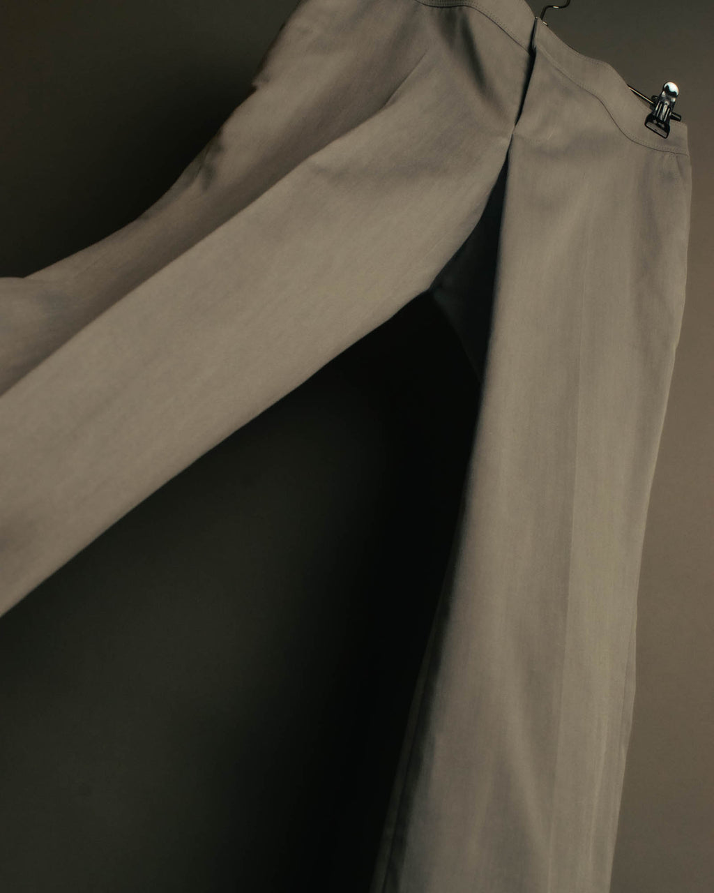 “BURBERRY LONDON” 2000’s Tailored light grey pants suit