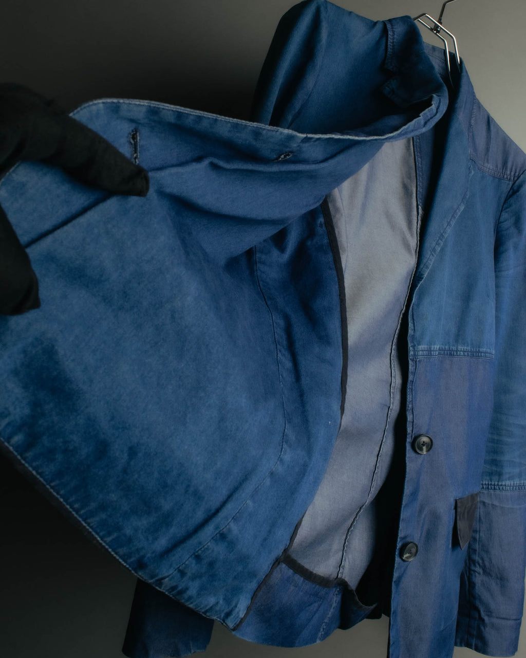 "Acne Studios" 2010's Patchwork cotton blazer