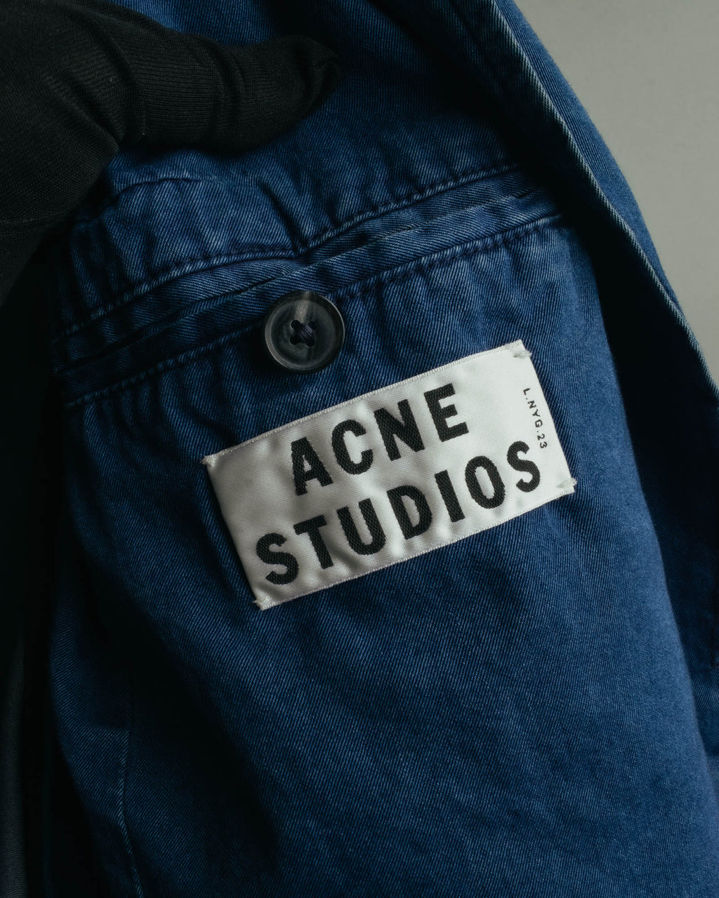 "Acne Studios" 2010's Patchwork cotton blazer