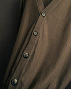 "Maison Martin Margiela" 13SS  Elbow patch v neck knit cardigan