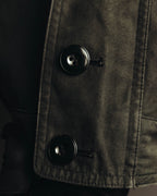 "GIANNI VALENTINO" 90's-00's Check lined zip-up blouson