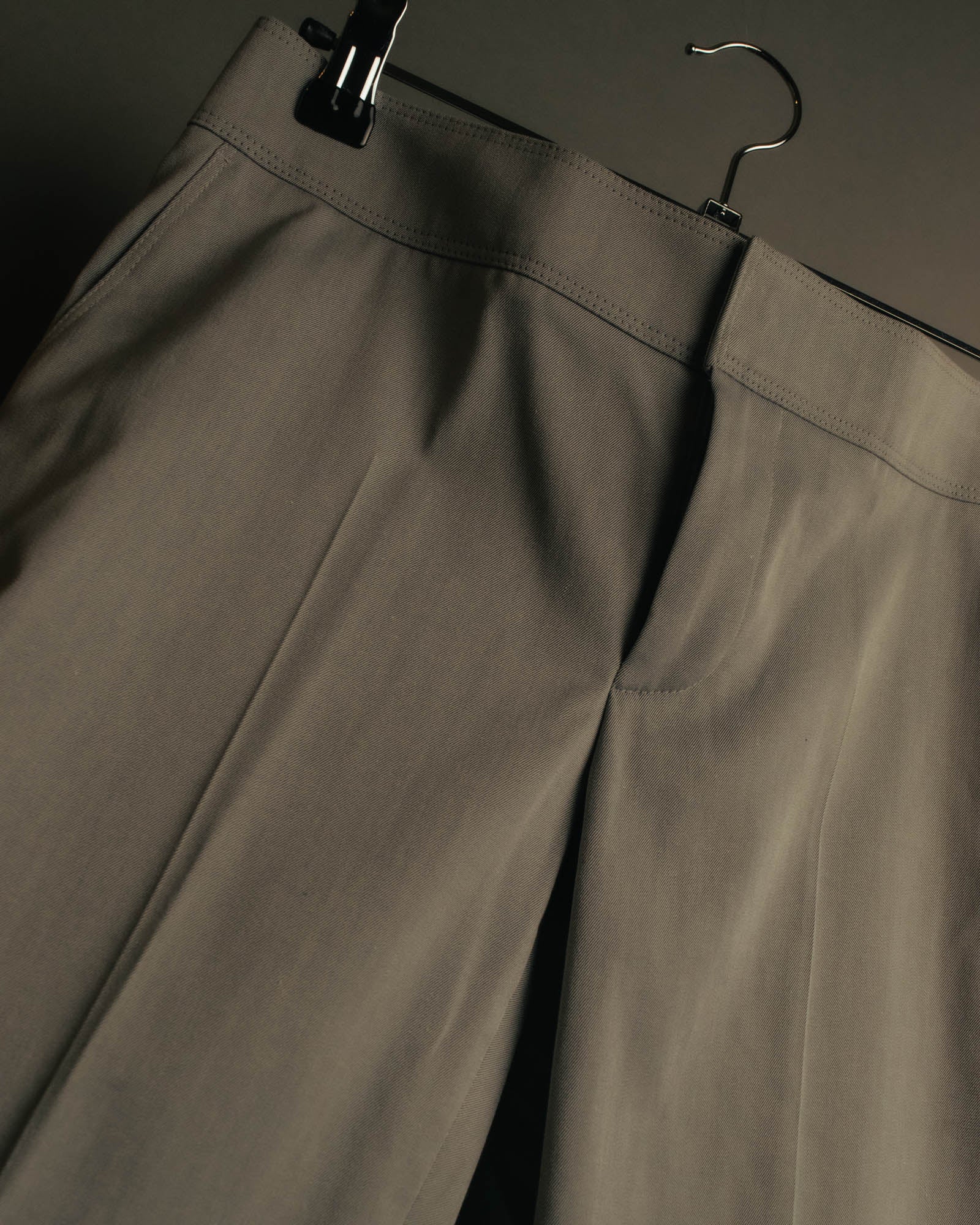 “BURBERRY LONDON” 2000’s Tailored light grey pants suit
