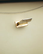 "BALENCIAGA" 2010's Structured leather top handle bag