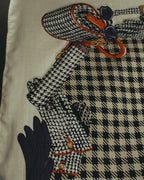 "Christian Dior" 80's Classic printed scarf