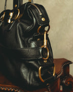 "–SPECIAL– Yves Saint Laurent" 00's-10's Soft leather 2-way handbag