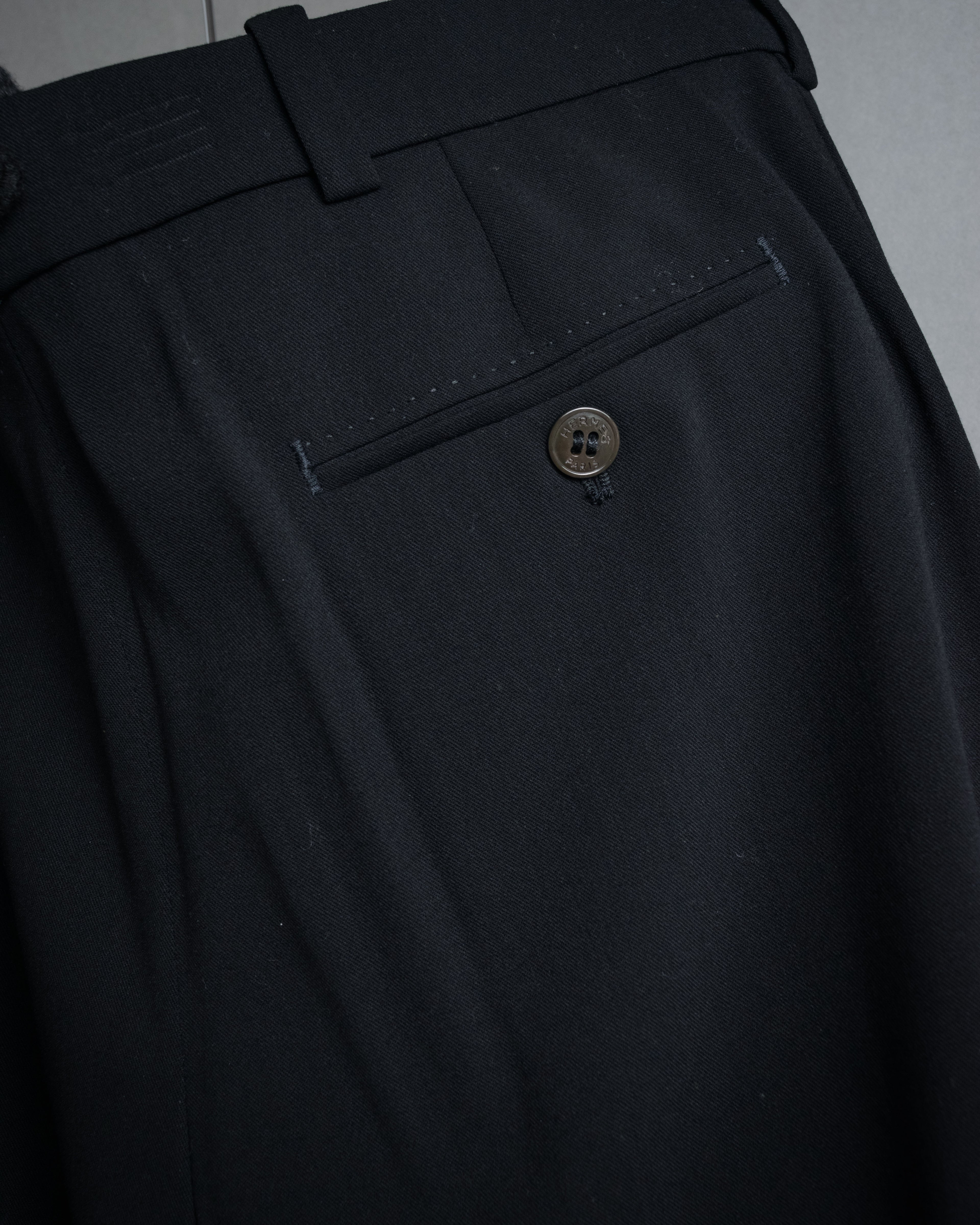 -SPECIAL- “HERMÈS“ 2000’s wool tailored trousers