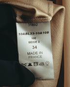 "Chloé" 10's Soft silk bow-tie blouse