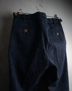 “visvim” 2014 AW Nep tweed cinch back trousers