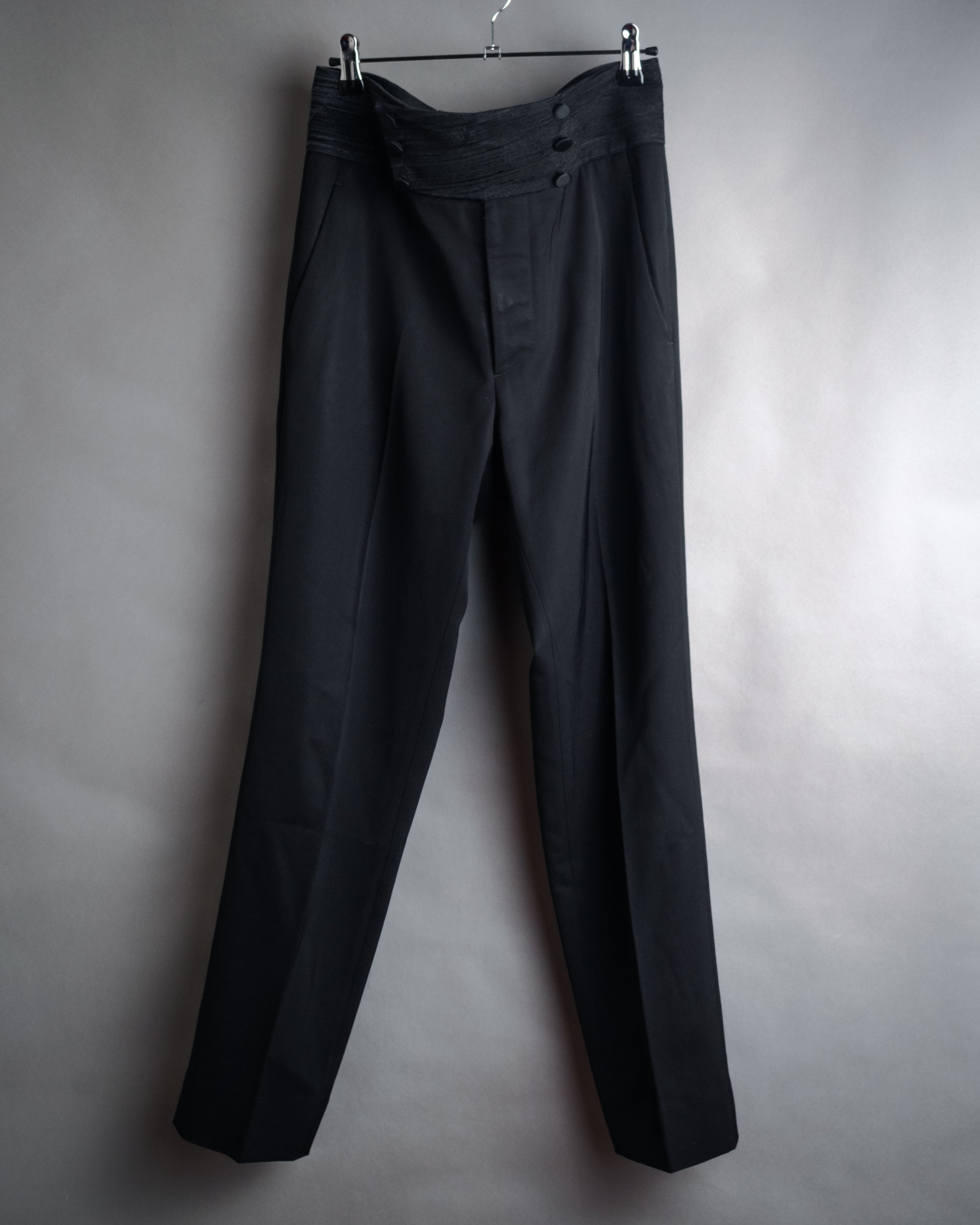 -SPECIAL- “Maison Martin Margiela” 2001-2003 Deconstructed cummerbund trousers