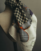 "Christian Dior" 80's Classic printed scarf