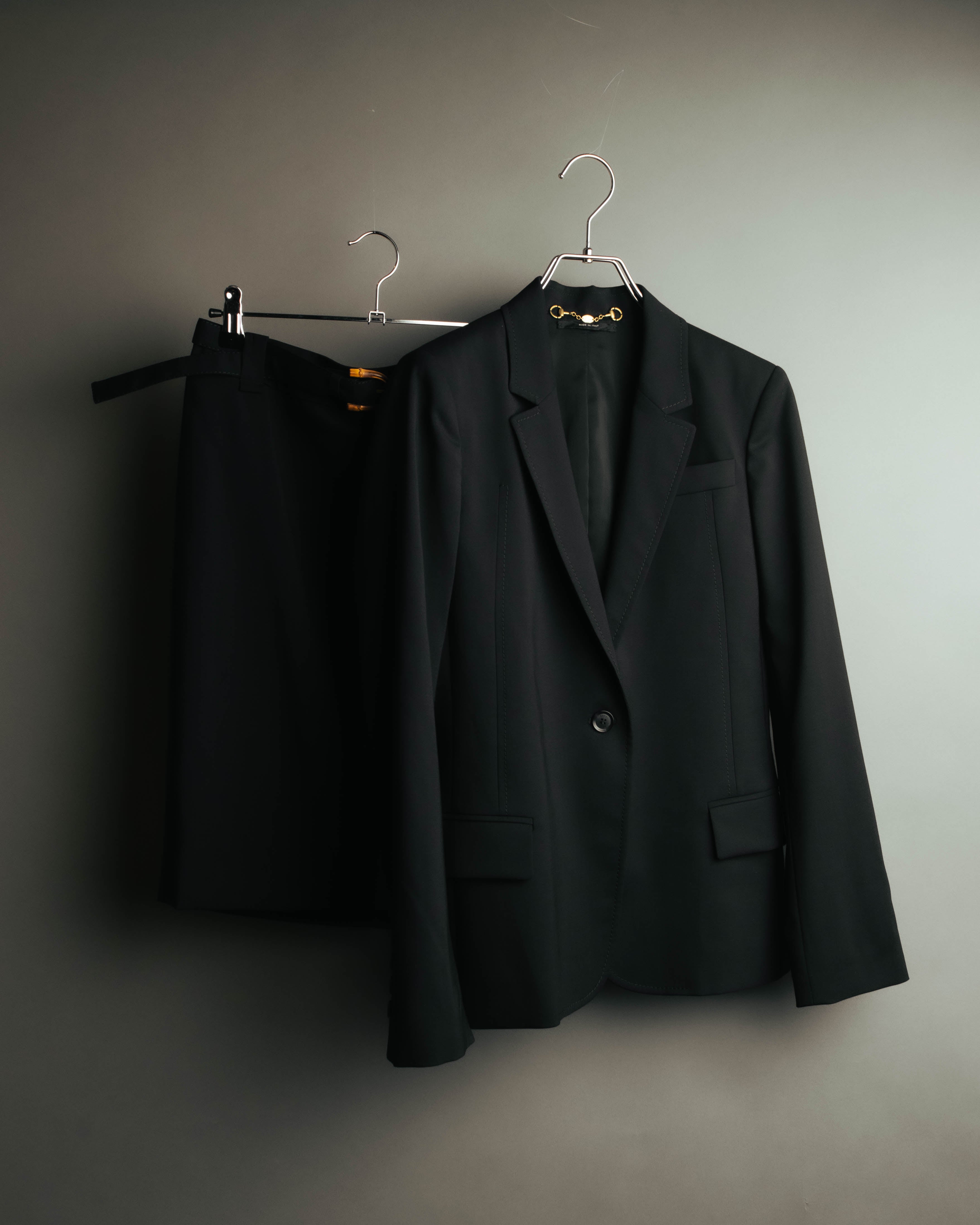 "GUCCI" 2010's Tailored wool skirt suit