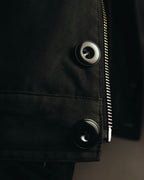 "GIANNI VALENTINO" 90's-00's Check lined zip-up blouson