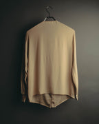 "Chloé" 10's Soft silk bow-tie blouse