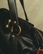 "–SPECIAL– Yves Saint Laurent" 00's-10's Soft leather 2-way handbag