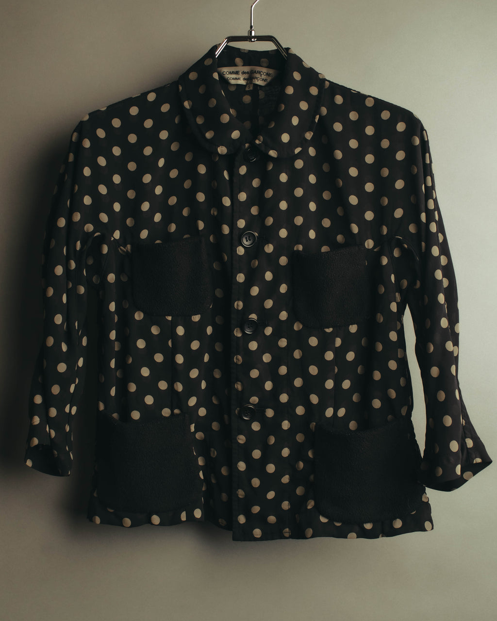 "COMME des GARÇONS COMME des GARÇONS" 2010's Polka dot lightweight jacket