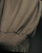 "Maison Martin Margiela" 13SS  Elbow patch v neck knit cardigan
