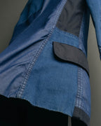 "Acne Studios" 2010's Patchwork cotton blazer