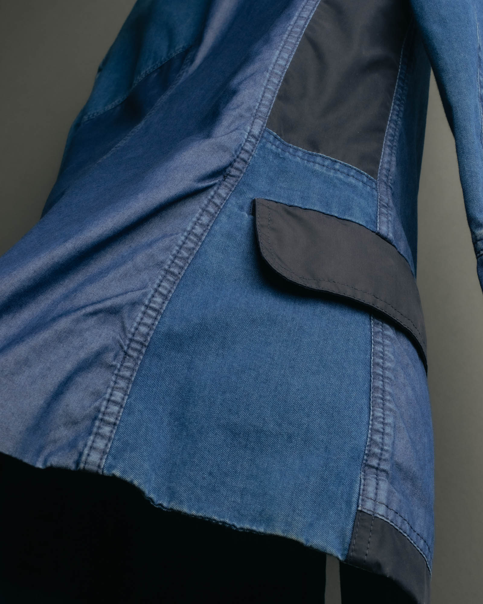 "Acne Studios" 2010's Patchwork cotton blazer