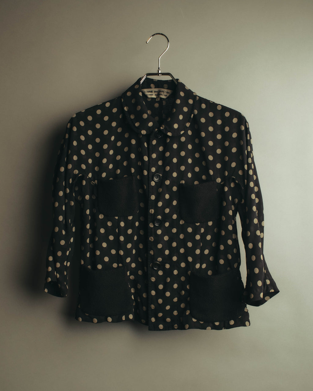 "COMME des GARÇONS COMME des GARÇONS" 2010's Polka dot lightweight jacket