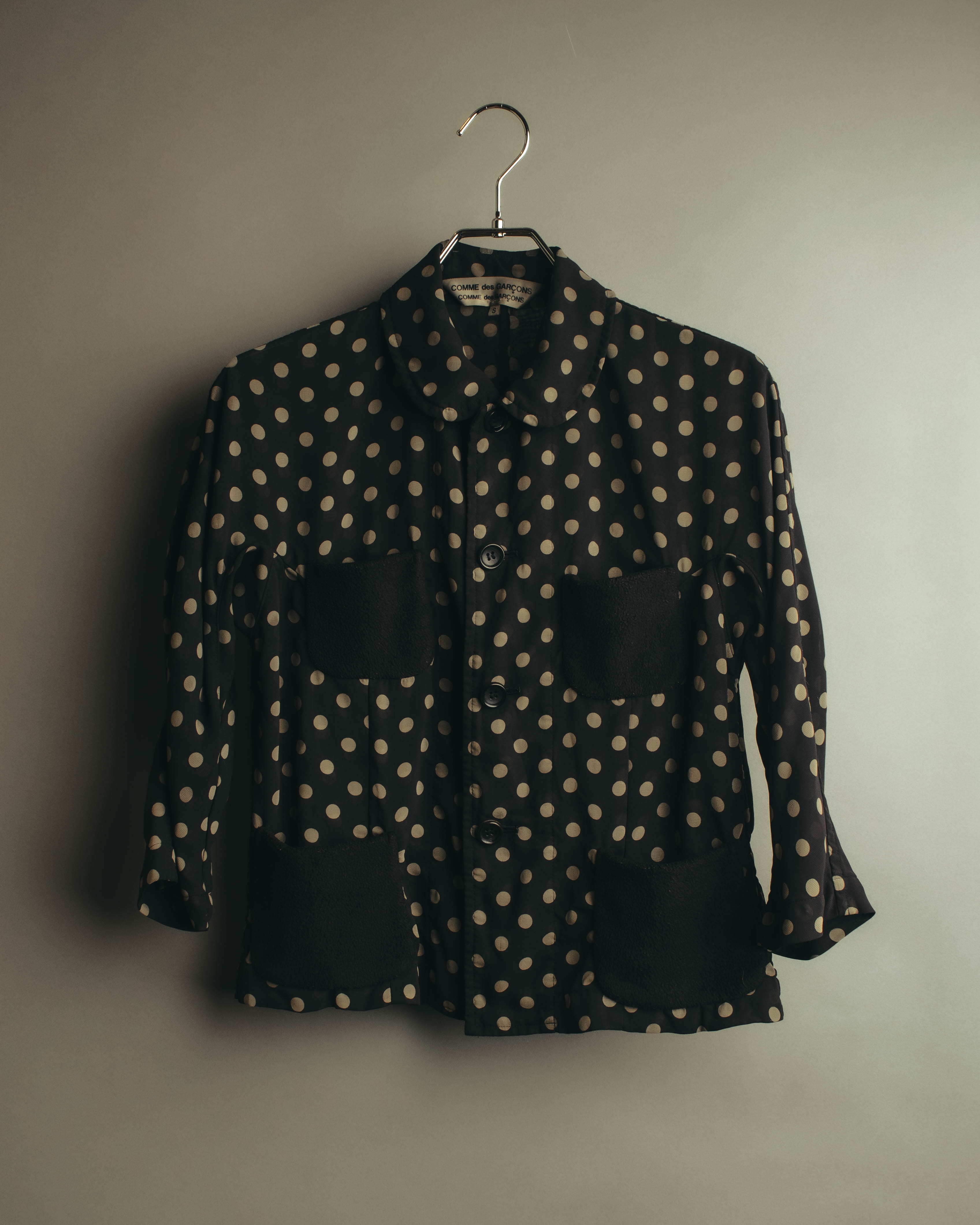 "COMME des GARÇONS COMME des GARÇONS" 2010's Polka dot lightweight jacket