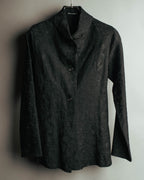 "Yohji Yamamoto + Noir" 00's-10's Floral jacquard jacket