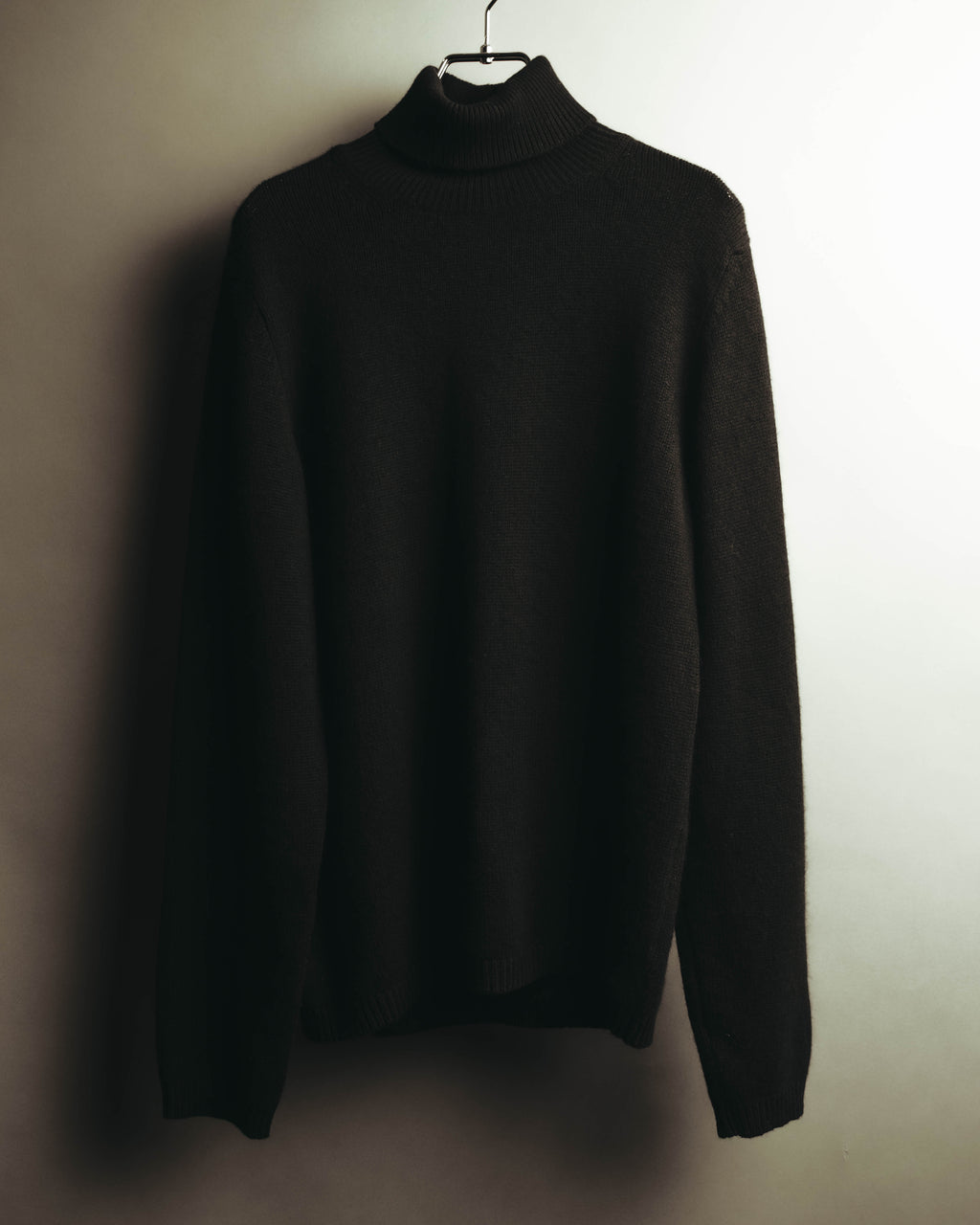 "GUCCI" 90's–00's Minimalist cashmere 100% turtleneck sweater