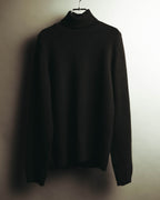 "GUCCI" 90's–00's Minimalist cashmere 100% turtleneck sweater