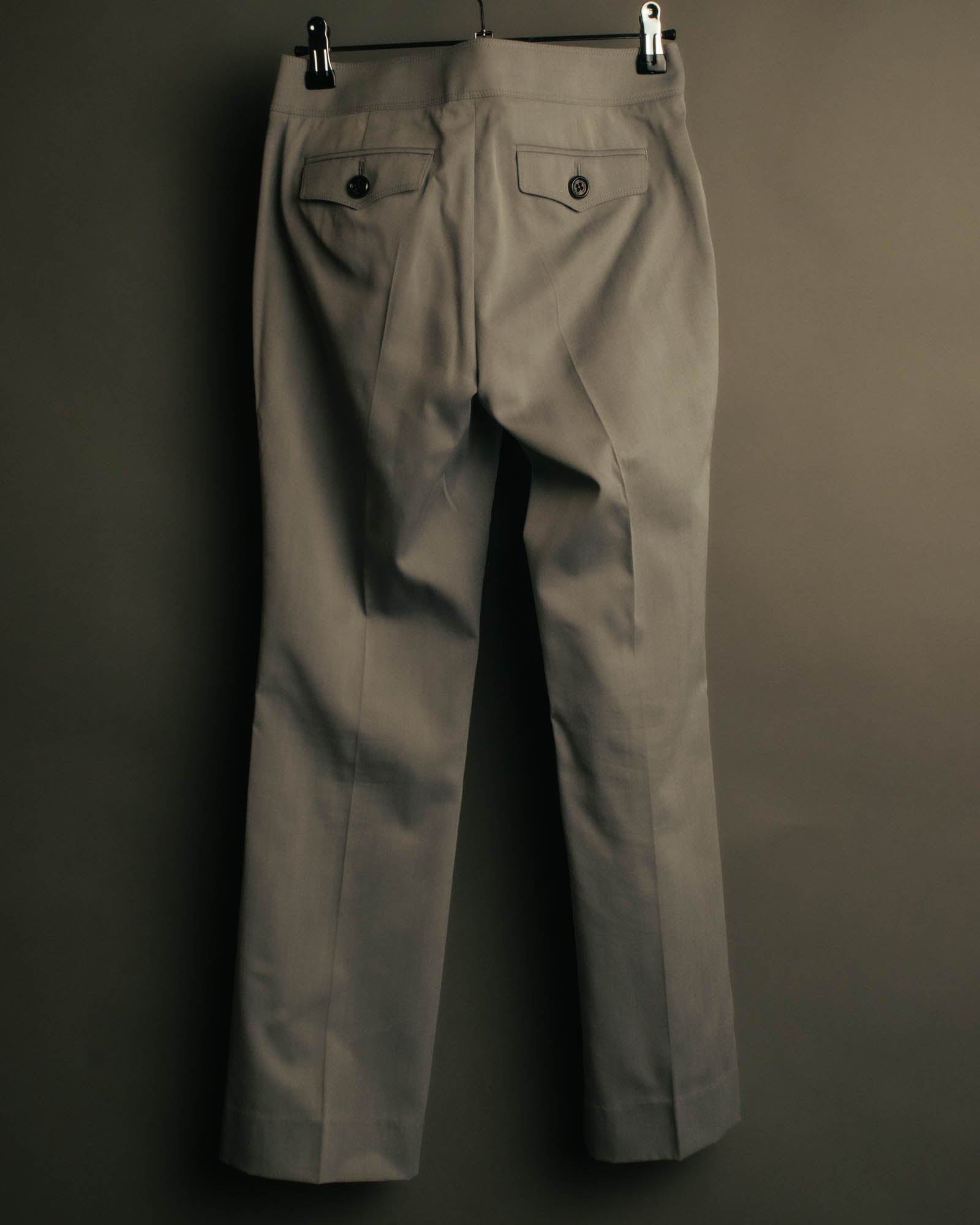 “BURBERRY LONDON” 2000’s Tailored light grey pants suit