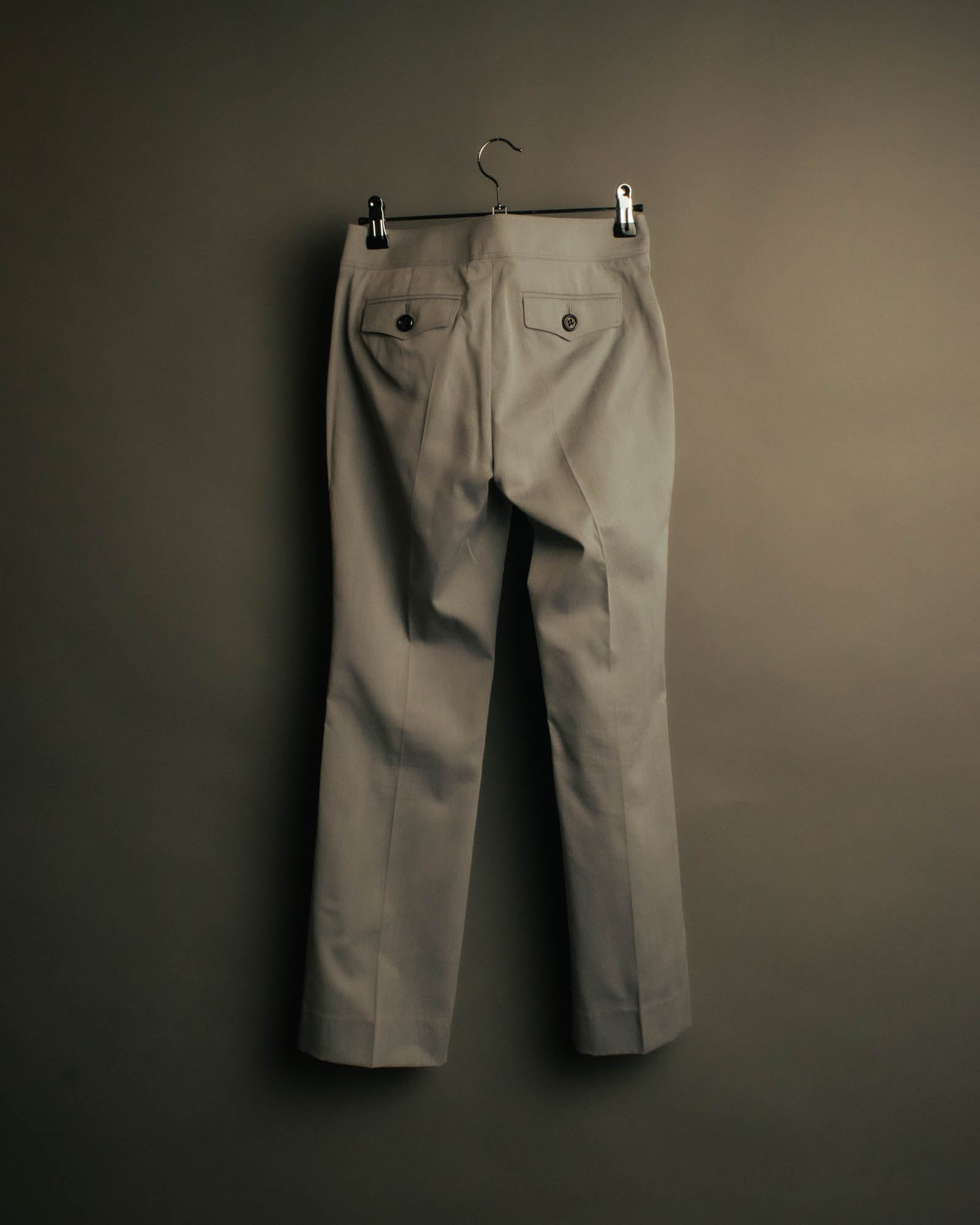 “BURBERRY LONDON” 2000’s Tailored light grey pants suit