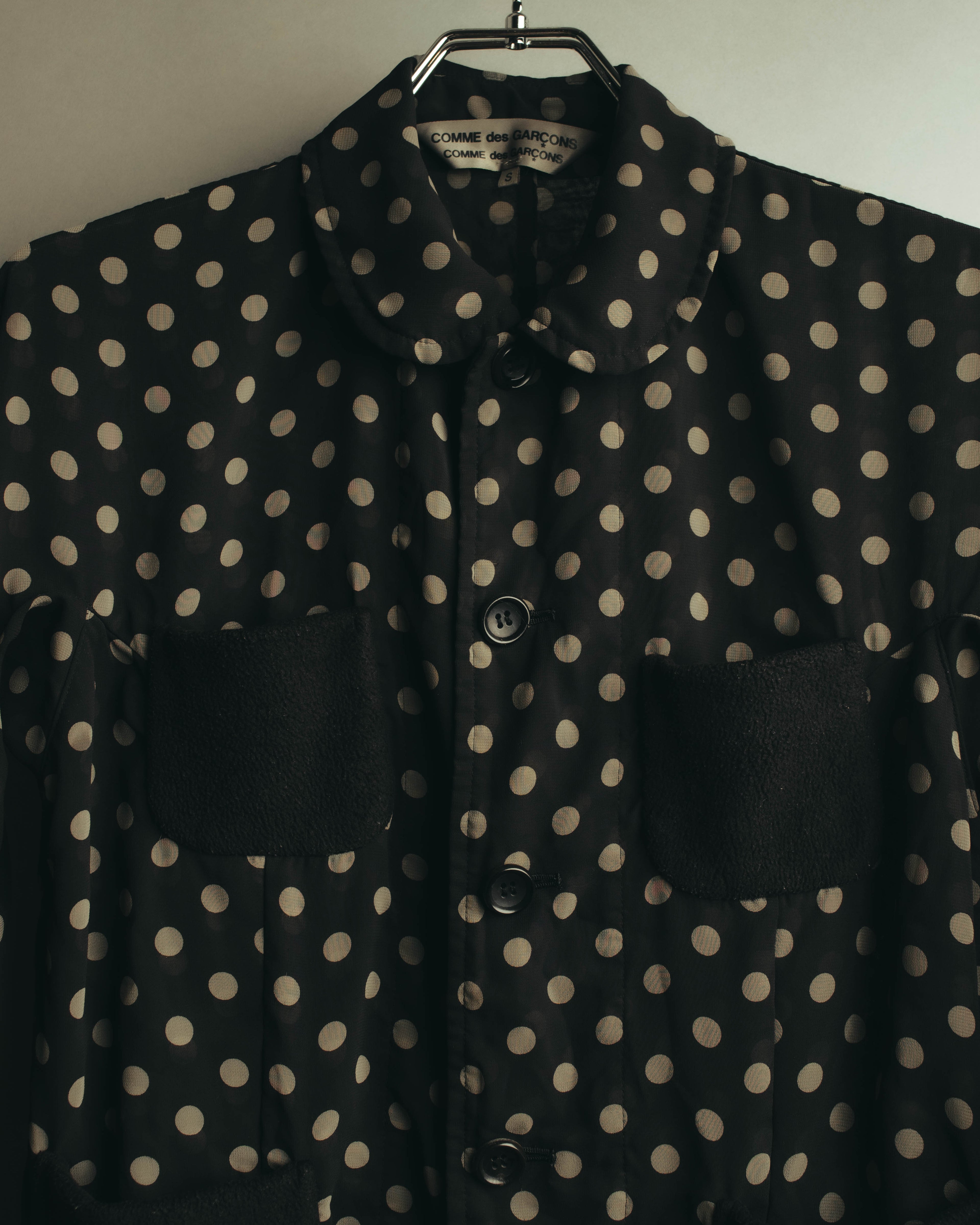 "COMME des GARÇONS COMME des GARÇONS" 2010's Polka dot lightweight jacket