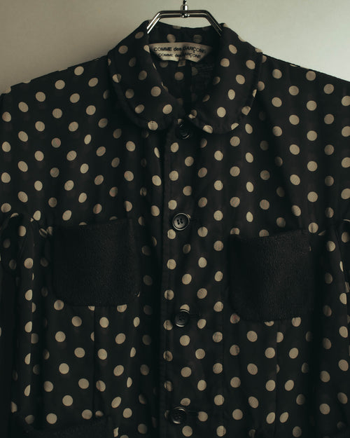 "COMME des GARÇONS COMME des GARÇONS" 2010's Polka dot lightweight jacket