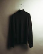 "GUCCI" 90's–00's Minimalist cashmere 100% turtleneck sweater